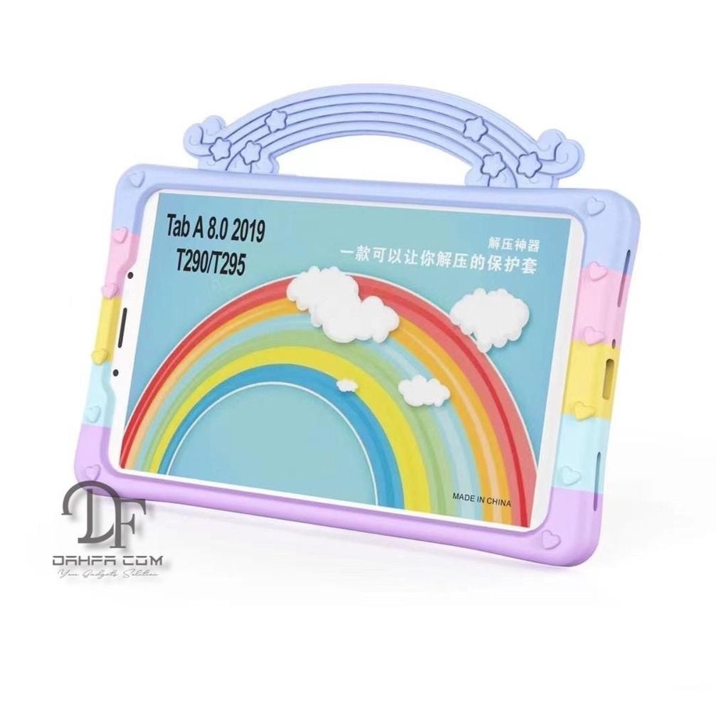 [TERBARU] Silikon Case Lucu Anak Standing Pop it Samsung Galaxy Tab A7 Lite 8.7 T225 Tab A8 A 8 T295