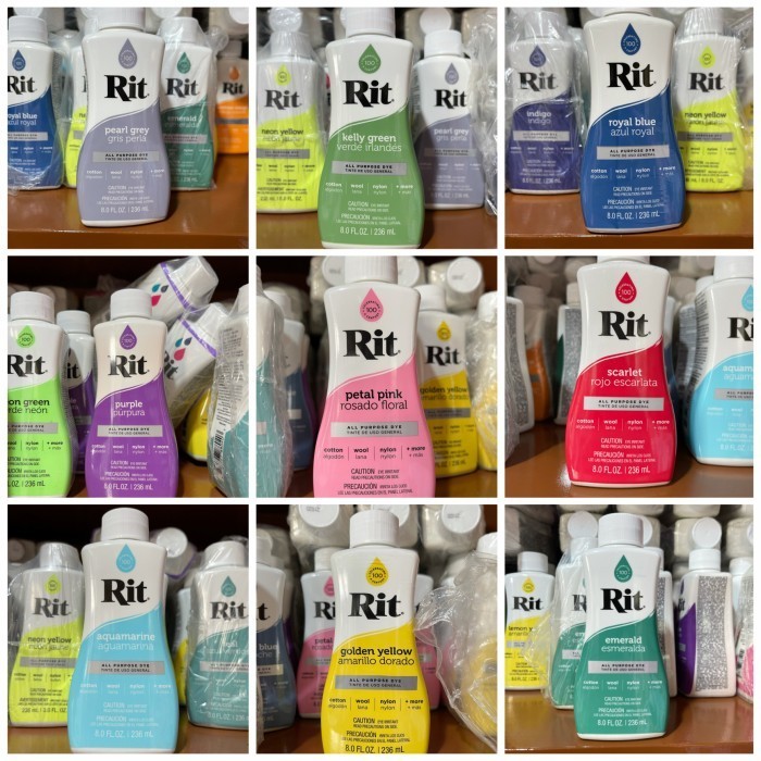 

rit all purpose dye pewarna kain