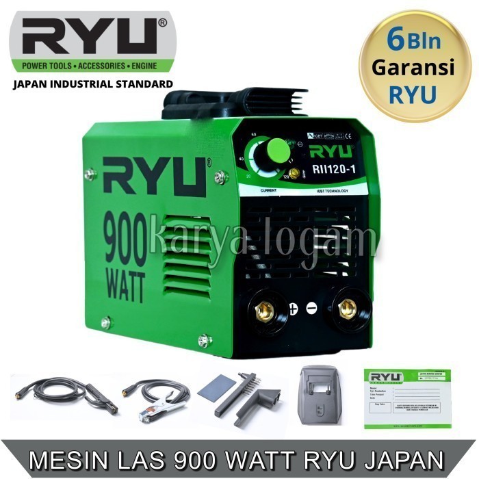 Mesin Travo Las Inverter Welding IGBT Trafo Las Listrik Ryu 900 Watt
