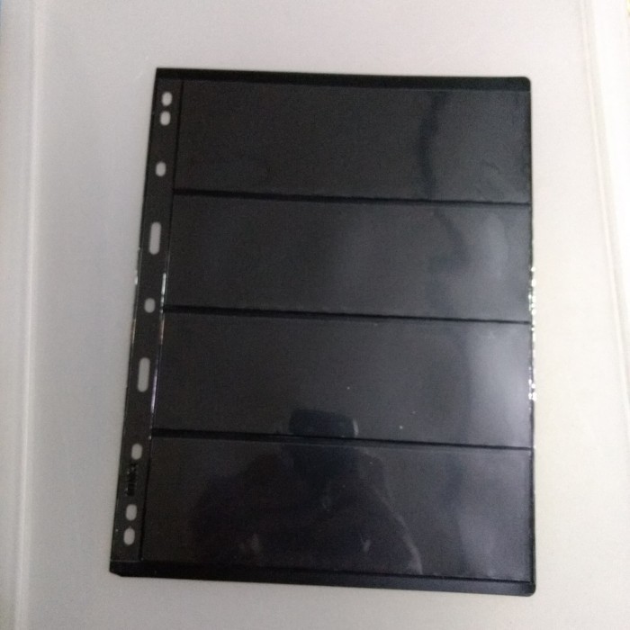 

Refill album perangko 4 baris bolak balik