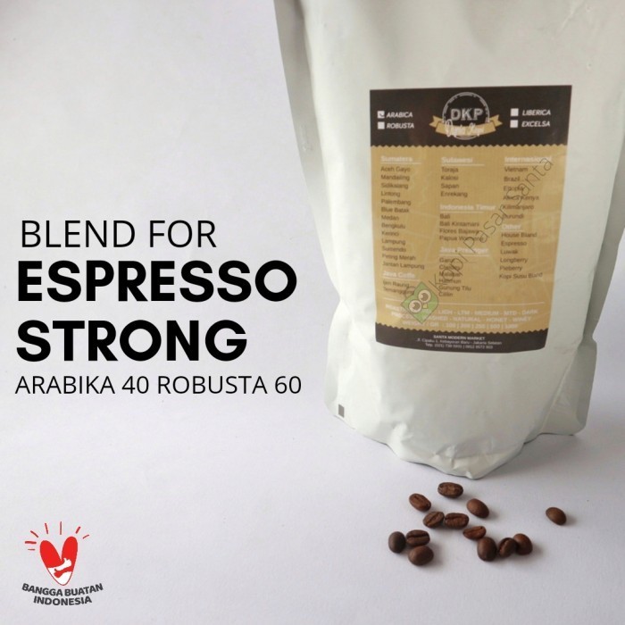 

Coffee Beans / Biji Kopi / Pasar Santa / Blend For Strong Espresso