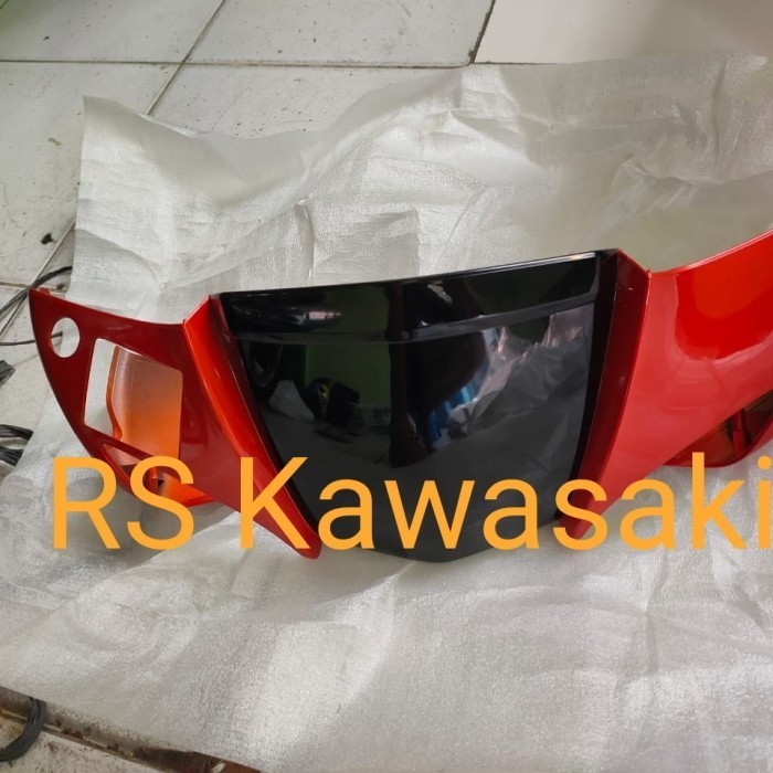 Batok Stang Setang Kawasaki Zx130 Original Orange