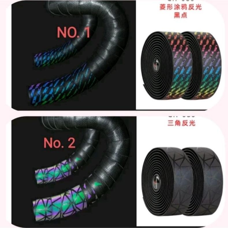 Premium Promend Bar Tape Reflective Bartape Dropbar Sepeda Roadbike Minivelo Gravel