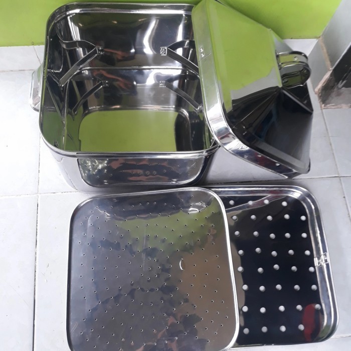 Klakat Kotak Langseng Kukus Kotak 40Cm