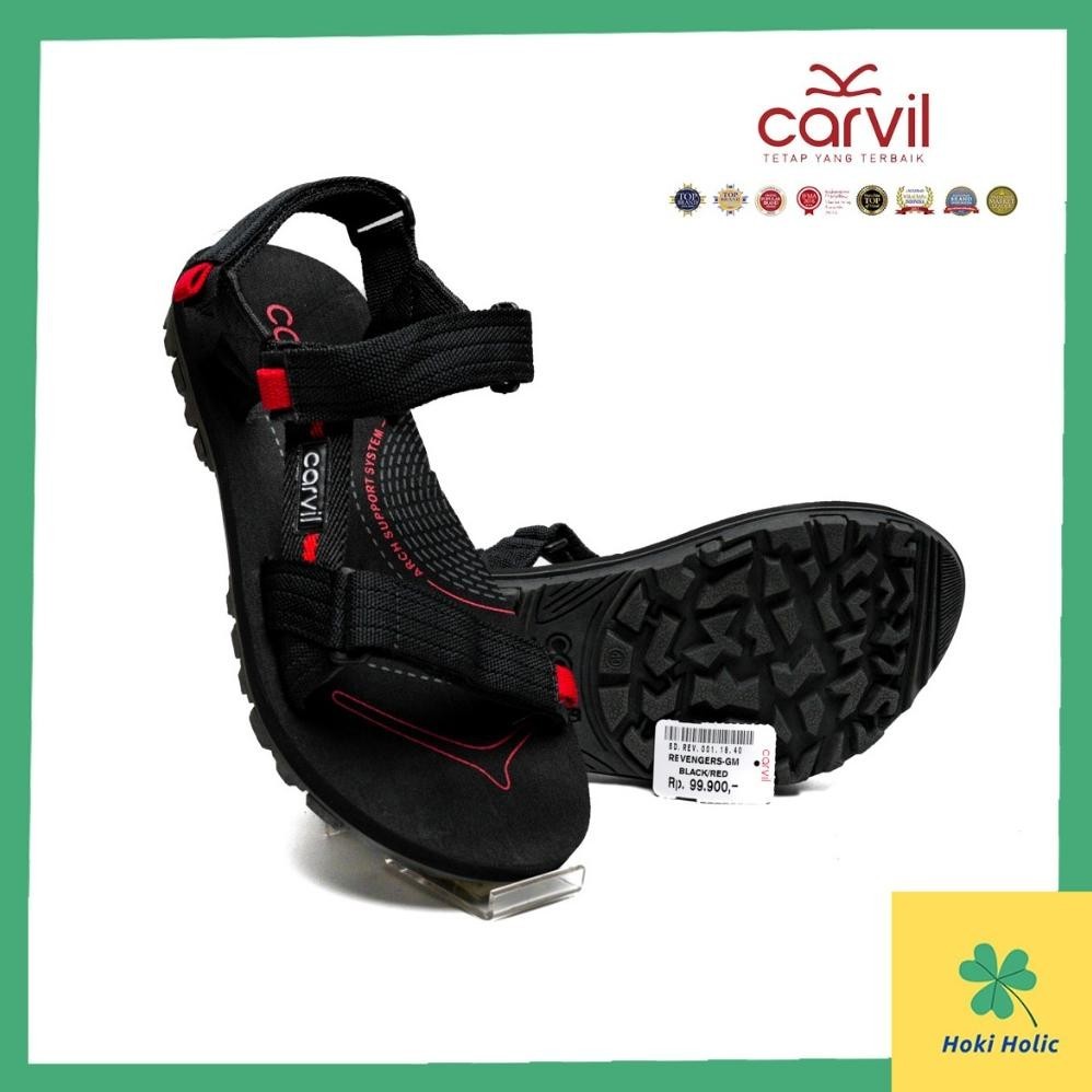 COD Sandal Gunung Pria Carvil - Sepatu Sandal Pria Gunung Carvil Original Anti Slip - Sendal Gunung 