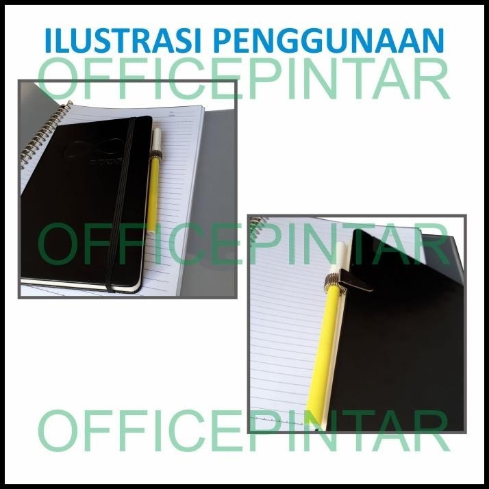 

TERBARU STAINLESS STEEL CLIP PEN HOLDER