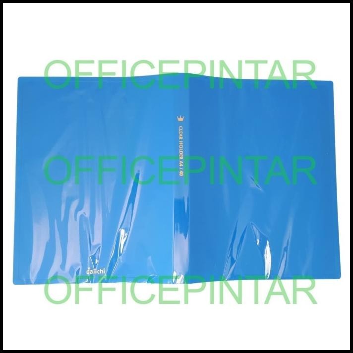 

GRATIS ONGKIR CLEAR HOLDER DAIICHI UKURAN A4 ISI 40 LEMBAR