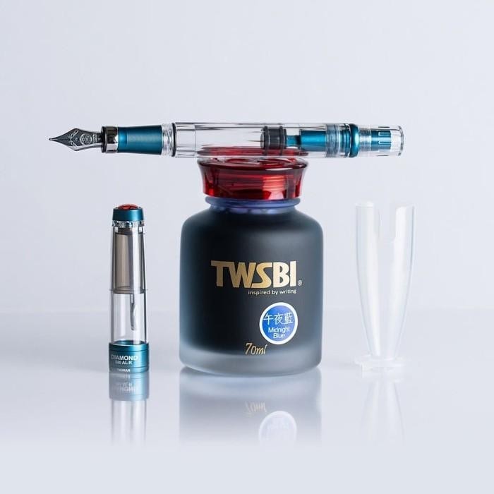

TWSBI Diamond 580ALR Prussian Blue Fountain Pen Import