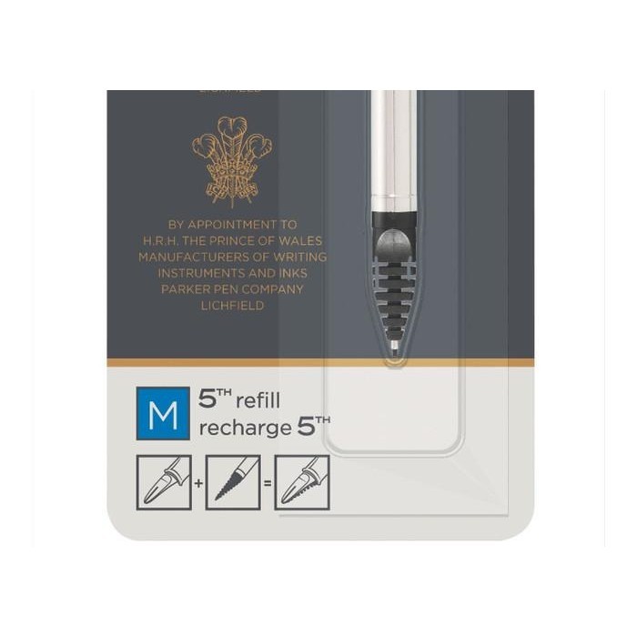 

Refill Parker 5th Mode Medium Blue BL 1 Import