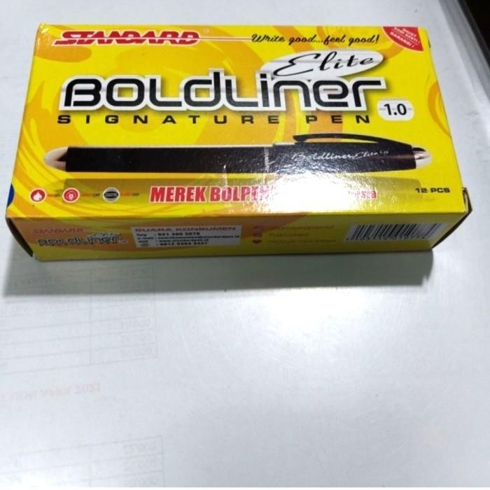 

Standard Bold liner Elite 1.0 mm (per lsn) Import