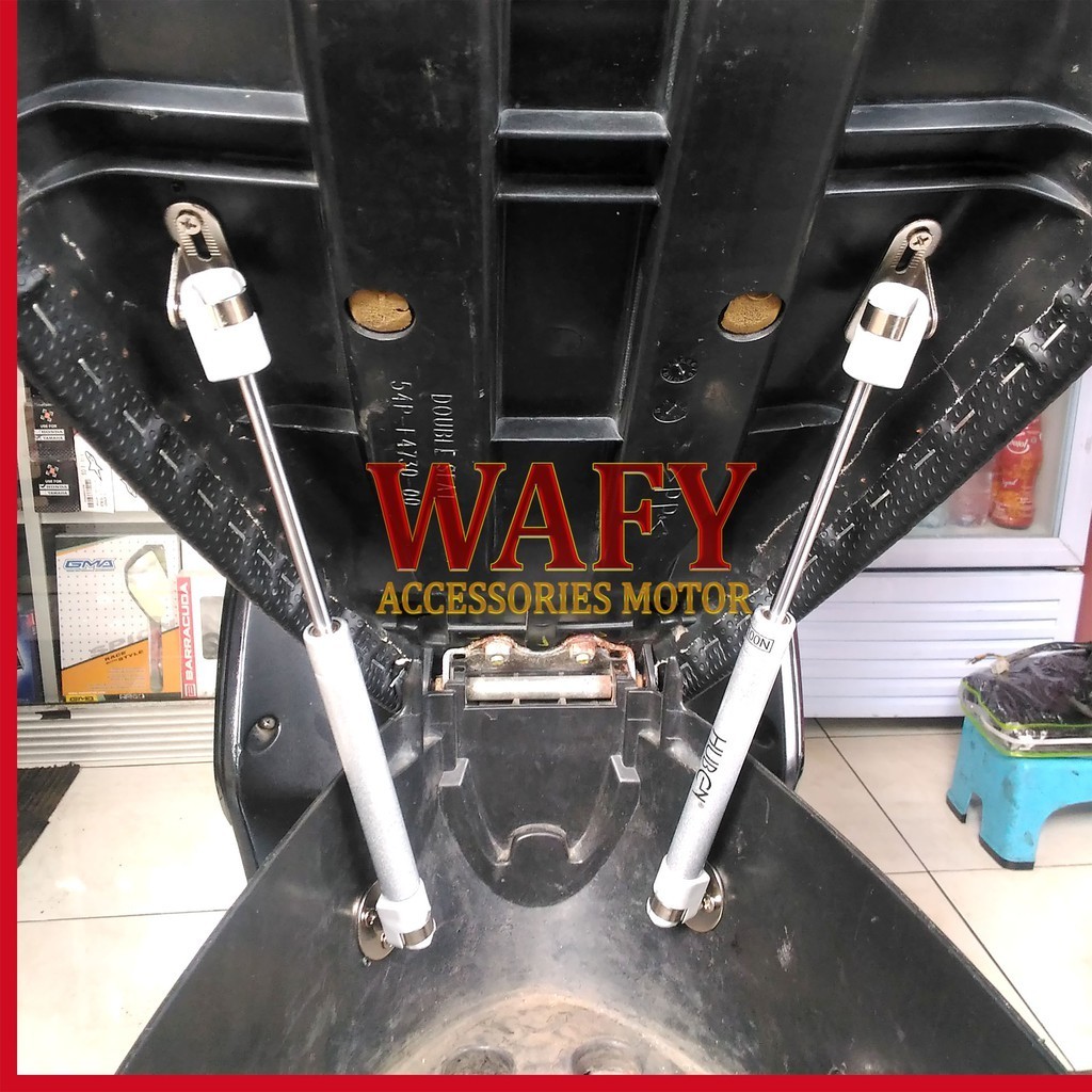 Hidrolik Jok Universal Heben Gas Spring HUBEN GS-100 N 1 Pcs / Hidrolik Lemari Pegas Jok motor Hidro