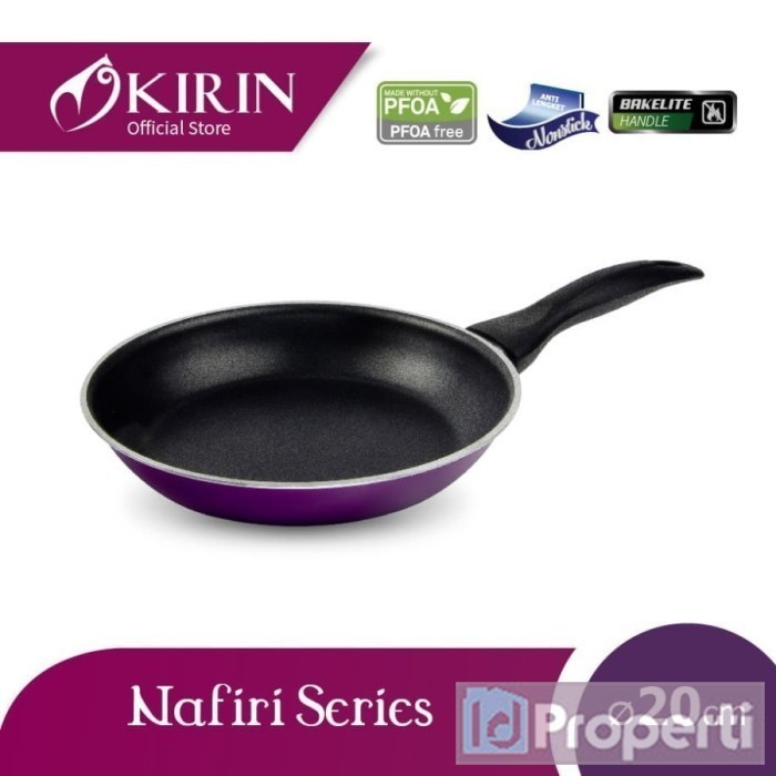 Kirin Nafiri Frypan 20cm Panci Penggorengan Teflon Classic Non Sticky