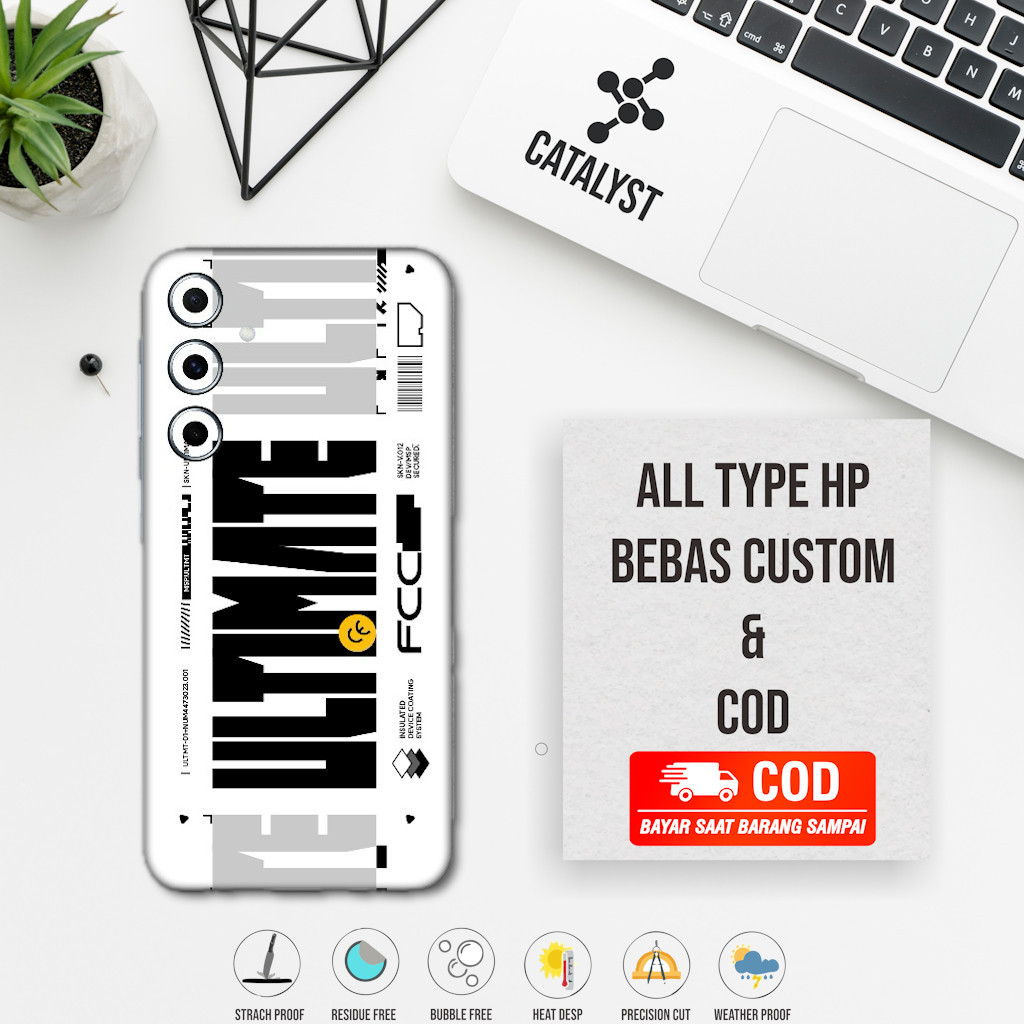 (Buy 1 Get 2) Garskin Skin Samsung A55 Fullbody ultimate Kode 3YP5 - Bisa custom - Sticker Case