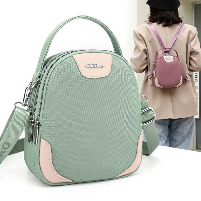 Tas Wanita Modern // CHIBAO - Tas selempang 2in1 original CHIBAO 8195 tas ransel wanita Import