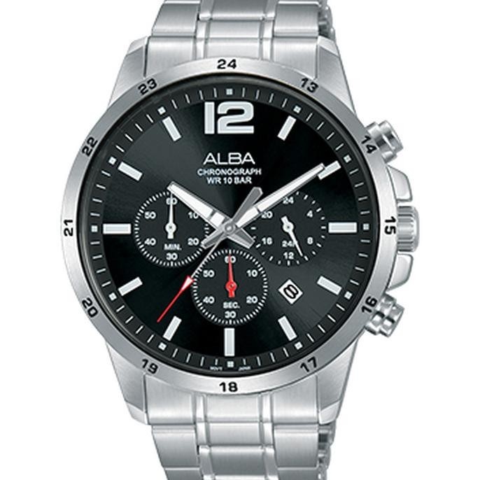 Jam Tangan Chronograph Pria Alba Original AT3E81 ORIGINAL 100% ALBA