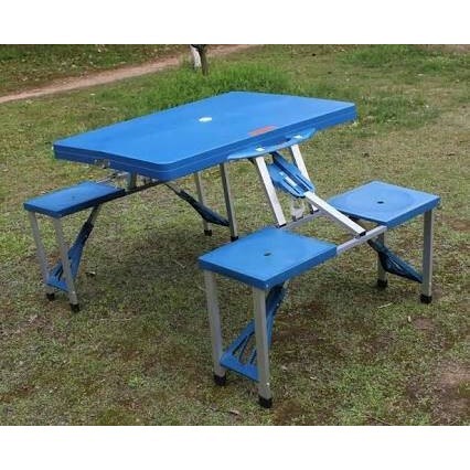 Meja Kursi Lipat / Meja Kursi Portable / Meja Lipat Portable
