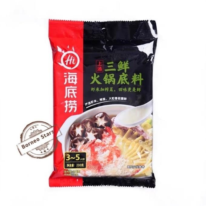 

Haidilao Bumbu Hotpot 200 gram Three Delicacies soup/ JS