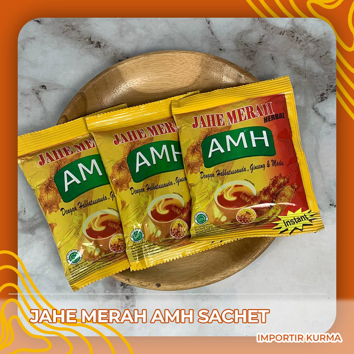 

Open DS] JAHE MERAH AMH HERBAL ORIGINAL 1 SACHET ( 1pcs )