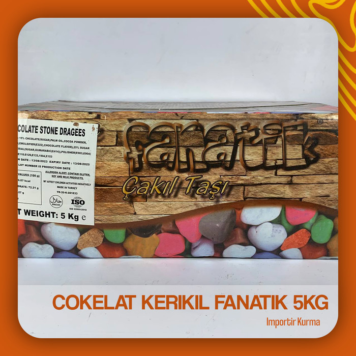 

Buruan serbu] COKLAT KERIKIL FANATIK OLEH OLEH HAJI UMROH COKLAT ARAB TURKI 5kg