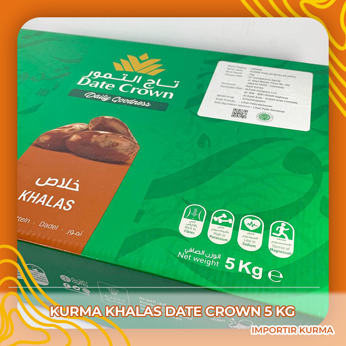 

siap kirim] KURMA KHALAS ORIGINAL AKRAM 5kg PREMIUM QUALITY