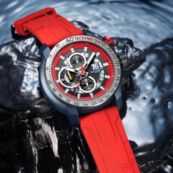 Jam Tangan Pria Original T5 H 3921G Grey Black