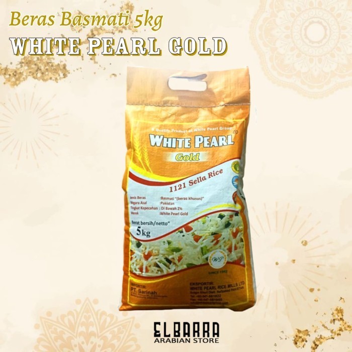 

Buruan serbu] Beras basmati white pearl gold 5kg