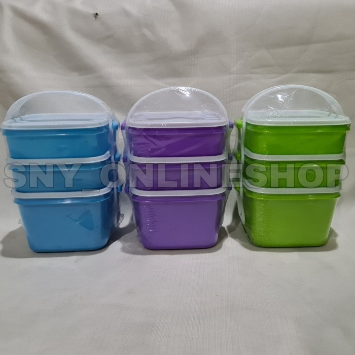 Lunch Box 3 Susun / Rantang 3 Susun / Kotak Makan 3 Susun Ichiban