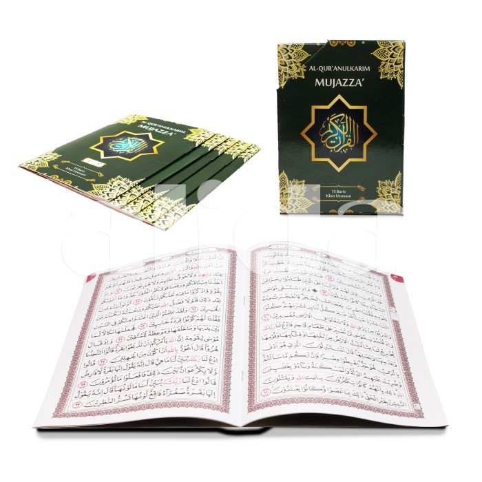 

Al-Quran Per Juz Mujazza Samsia 15 baris Uk A5 Alquran isi 30 Juz