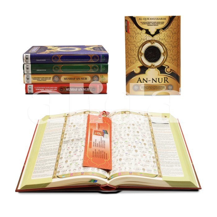 

Alquran Tajwid An-Nur Kecil B6 Terjemah +Latin per kata Al Quran AnNur