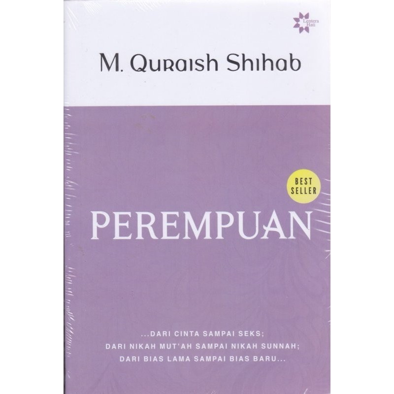 

Buku Perempuan cover Baru oleh M.quraish Shihab