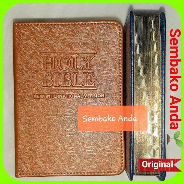 

Holy Bible NIV. International Version. Indeks. Ukuran kecil.