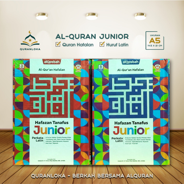 

Al Quran Alquran Anak Alqosbah Hafazan 8 Blok Perkata Sedang A5