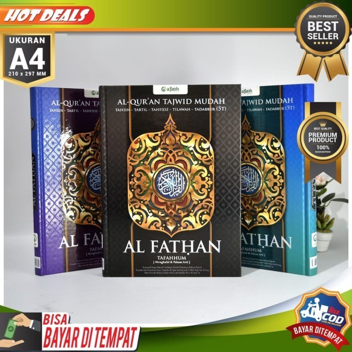 

Al Quran Per Kata Al Fathan A4 Warna