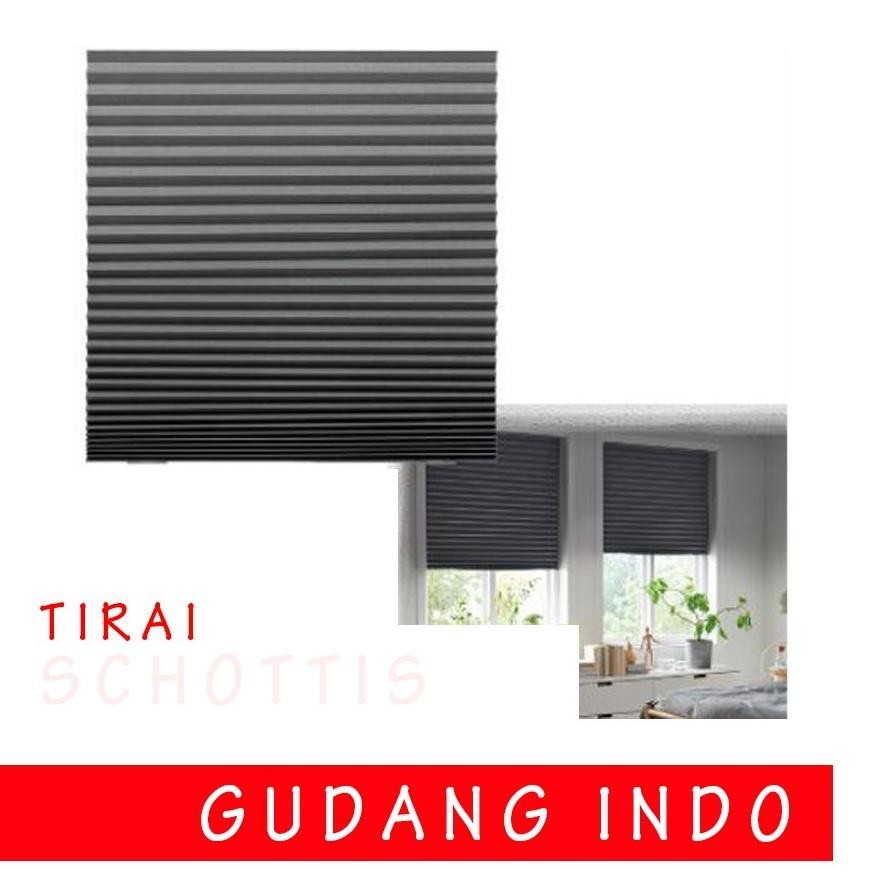 [PROMO] tirai lipat warna hitam ABU ABU TUA / TIRAI LIPAT tirai lipat minimalis