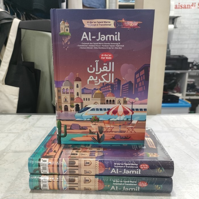 

Alquran Al Jamil For Kids A5, Tajwid Warna Terjemah Latin Aljamil