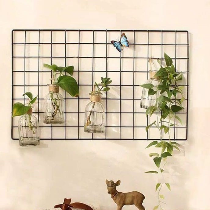 Kawat Ram 100x80 Cm - Rak Display Aksesoris HP - Rak Gantung Warna K01