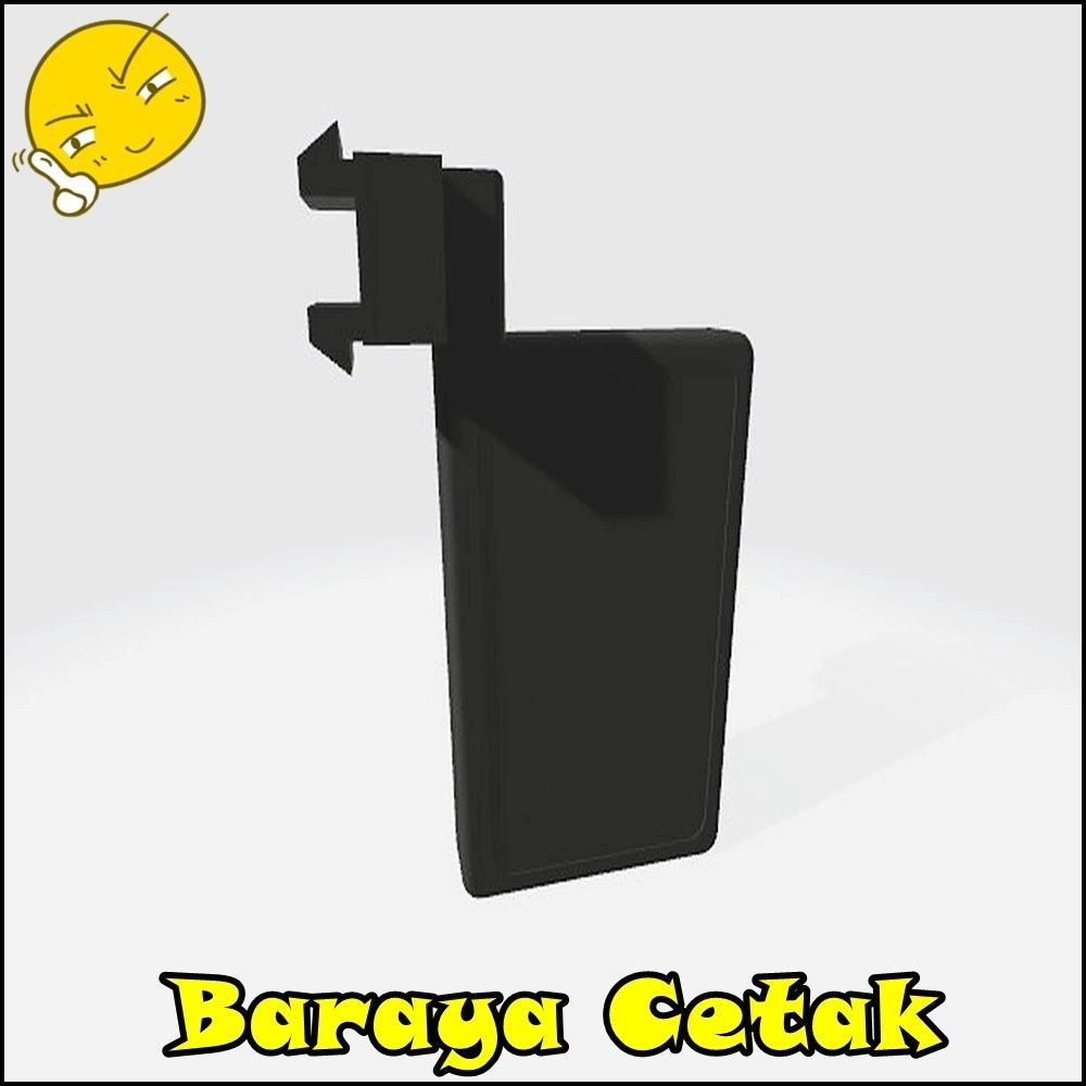 RC Side Mirror WPL D12 Spion Samping D12 WPL MN 3D Print Aksesoris Mainan RC