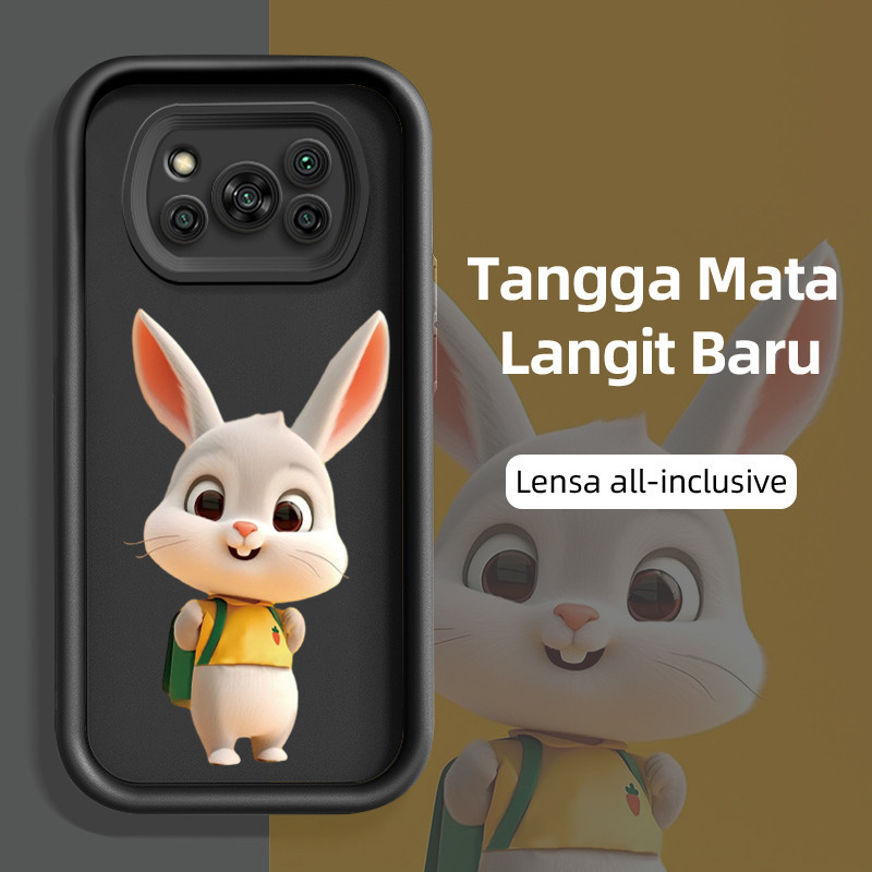 Casing Hp Untuk Xiaomi Poco X3 X3 Pro X3 NFC 13T Pro Case Casing pola kelinci baik Kesing HP Silikon