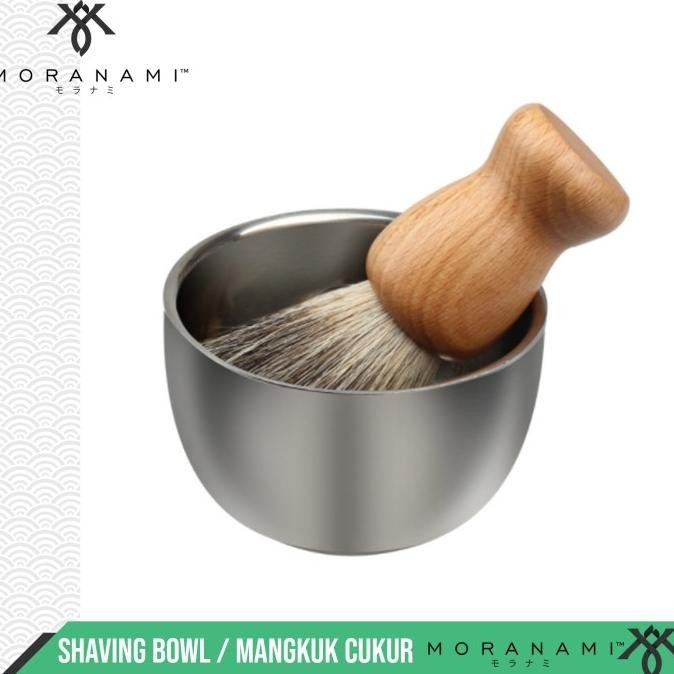 Kuas Sabun Cukur Jenggot Mangkok Foam Cukur Jenggot Shaving Bowl