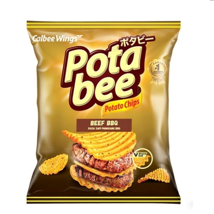 

POTABEE Potato Chips Barbeque Beef 68 g