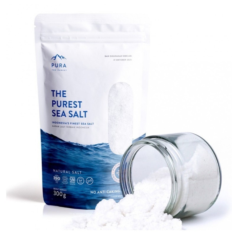 

PURA The Purest Sea Salt Garam Halus 300 g