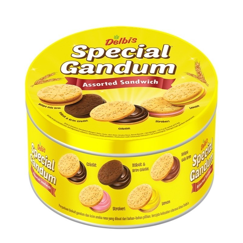 

Delbi's Special Gandum Assorted Sandwich 155,2 g