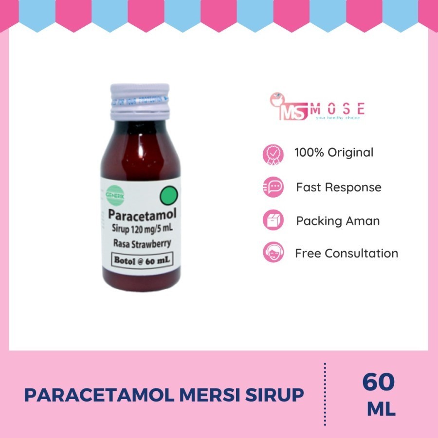 PARACETAMOL MERSI SIRUP 60 ML