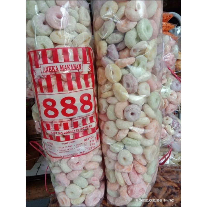 

donat warna warni netto 1kg