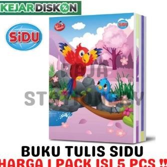 

BUKU TULIS SIDU 42 LEMBAR SINAR DUNIA BIG CAMPUS BOXY B5 PACK [5PCS] TERMURAH BANGET