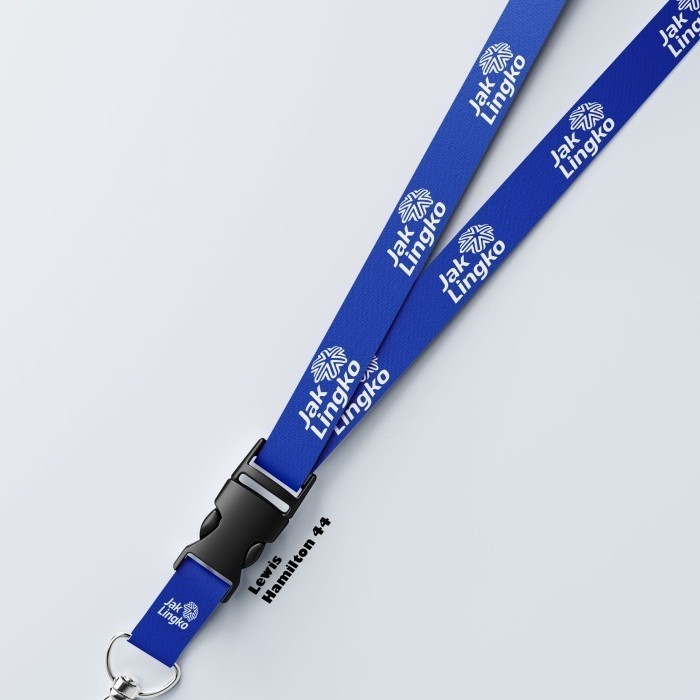 

Lanyard Logo Transjakarta Jak Lingko Bisa Satuan Request Custom