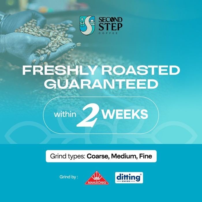 

Kopi Arabika Papua Wamena Arabica Coffee Roast Beans 200Gr Biji Bubuk