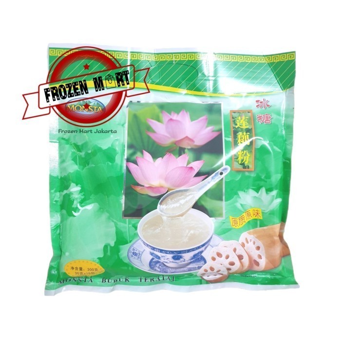 

Monsta Numan Bubuk Akar Teratai 300Gr / Lotus Root Powder / Yanbao