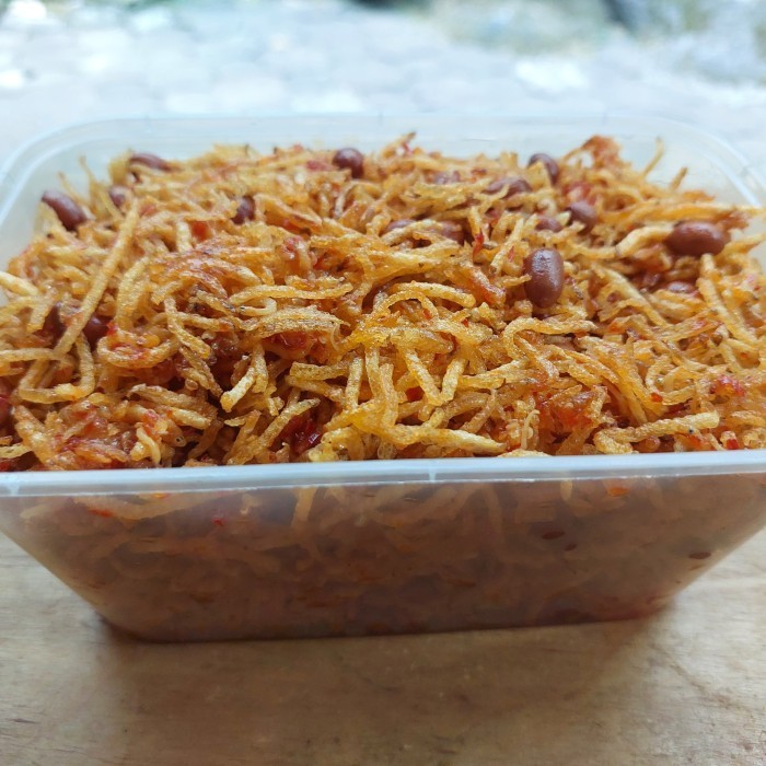 

Kentang Mustofa Teri Kacang Kemasan 1000 Ml