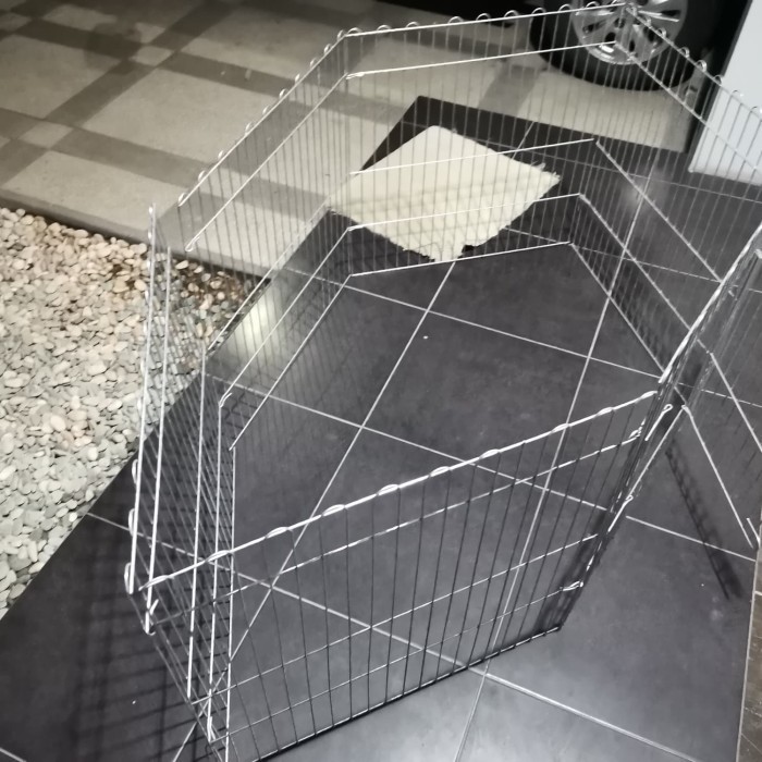 Pagar Galvanis Kandang Anjing Kelinci Kucing